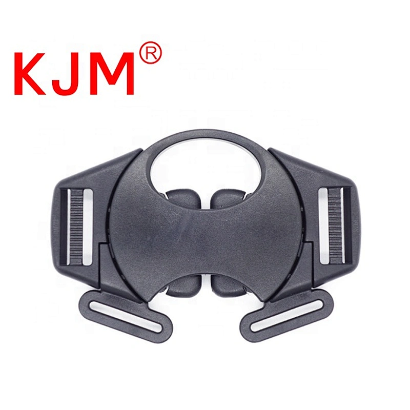 KJM Customized Logo 5 Point Harness Side Release Buckle for Stroller