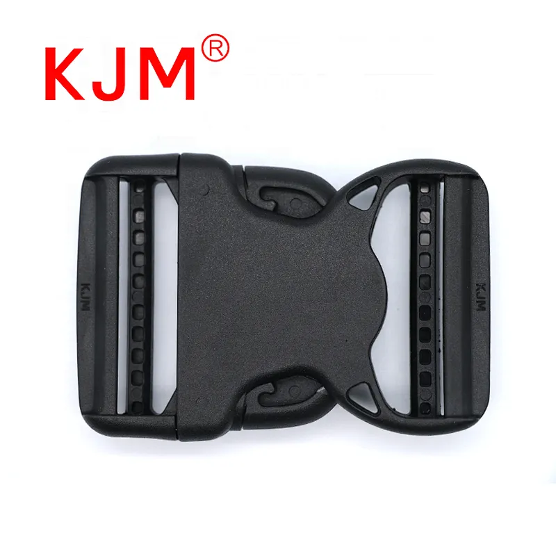 KJM Cheap Price Plastic Side Release Buckle Clasp Clip Buckle for School Bag