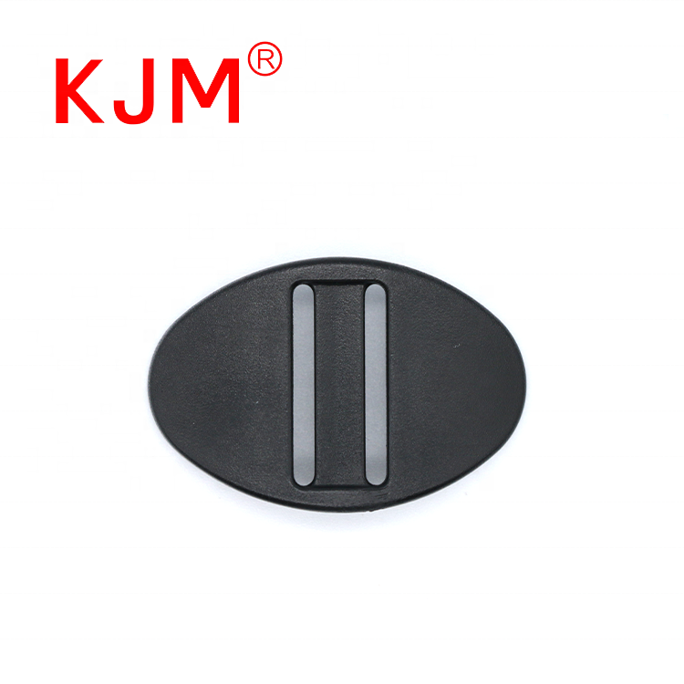 Wholesale Curved Plastic Tri-glide Buckle Strap Adjuster for Backpack