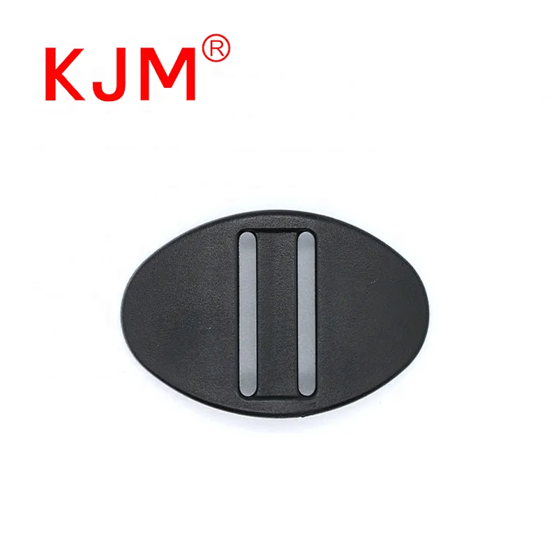 Wholesale Curved Plastic Tri-glide Buckle Strap Adjuster for Backpack