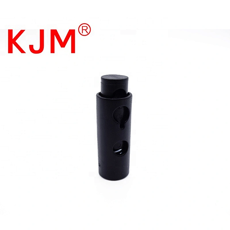 6mm Plastic bag spring loaded cord lock cord adjuster