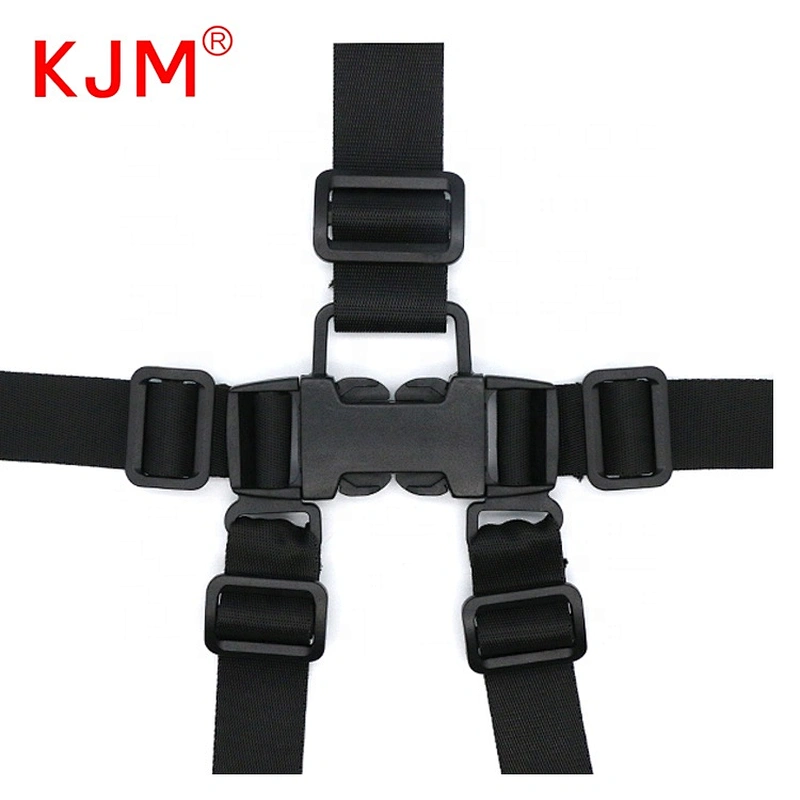 KJM OEM Full Body Harness Seat Safety Belt for Baby Stroller Kids Highchair