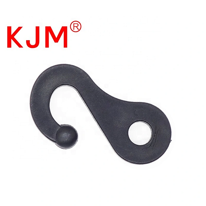 POM Small Plastic Flat Hook for Bag Tent