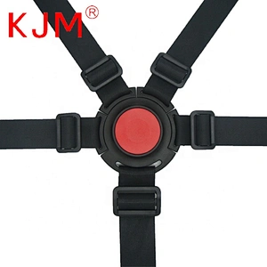 OEM ODM Accept Baby Stroller Child High Chair Seat Belt 5 Way Nylon Safety Harness