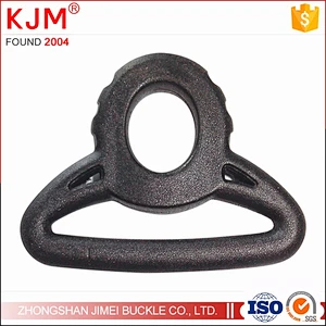 Natural molding colored plastic belt d-ring for bag backpack strap