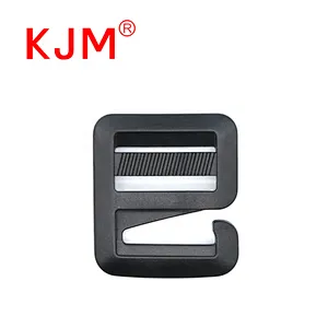 KJM New Style 25mm Plastic Webbing Snap G Hook for Backpack