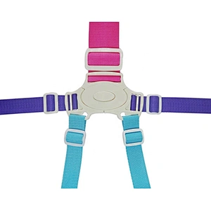 Customized colorful 5 Point Quick Release Buckle of Safety Belt for Wheelchair