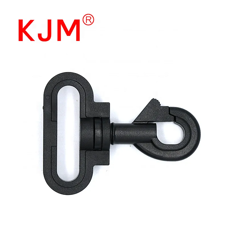 In stock plastic swivel snap hook belt clip for bag
