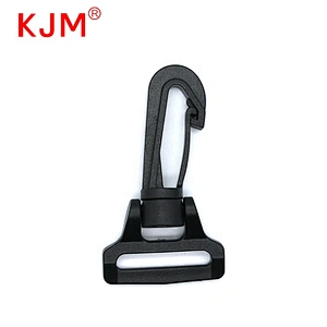 POM plastic snap hook clips for bag and luggage