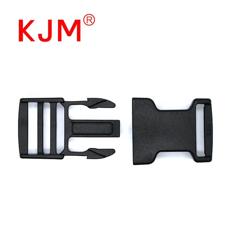 KJM 25mm Adjustable Plastic Side Release Safety Strap Buckle for Kid Tricycle Baby Carrier