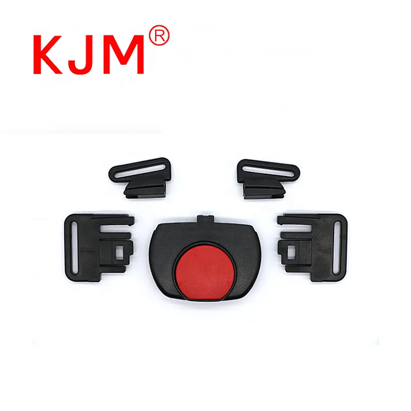 OEM ODM Accept Baby Stroller Child High Chair 25mm 5 Way Plastic Center Release Kids Belt Buckles