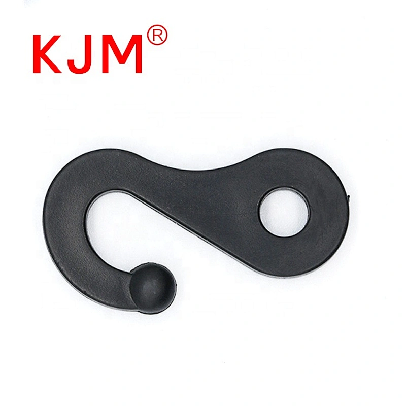 KJM In Stock Garment Accessories Plastic J Shape Hook for Hanging