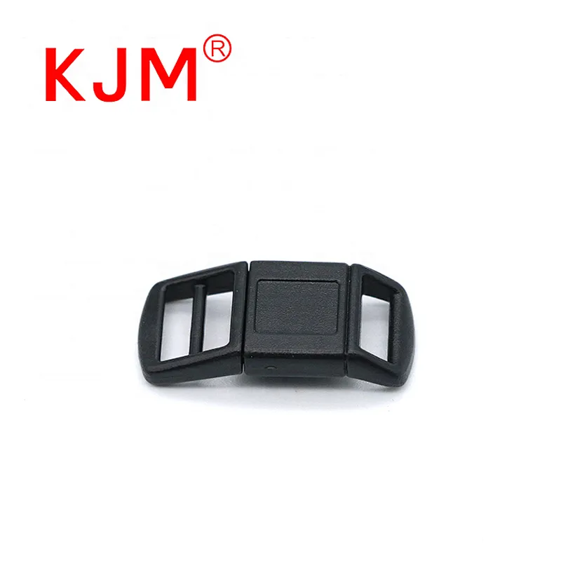 Customized Logo 10mm Plastic Curved Breakaway Safety Buckle for Cat Collar