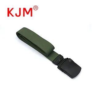 KJM Customized Color Military Tactical Belt with Cam Buckle