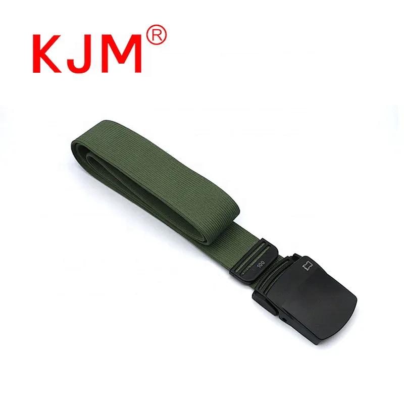 KJM Customized Color Military Tactical Belt with Cam Buckle
