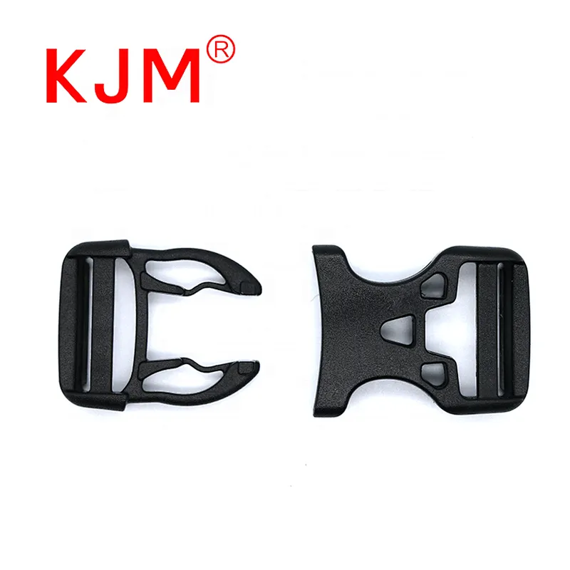 Adjustable strap plastic side release buckles for backpack camera bag
