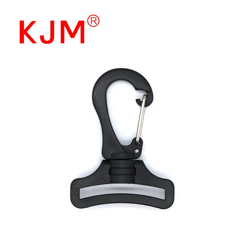 KJM 38mm 50mm Safety Strap Snap  Eye Swivel Plastic Hook for Cycling Climbing Backpack Camera Bag