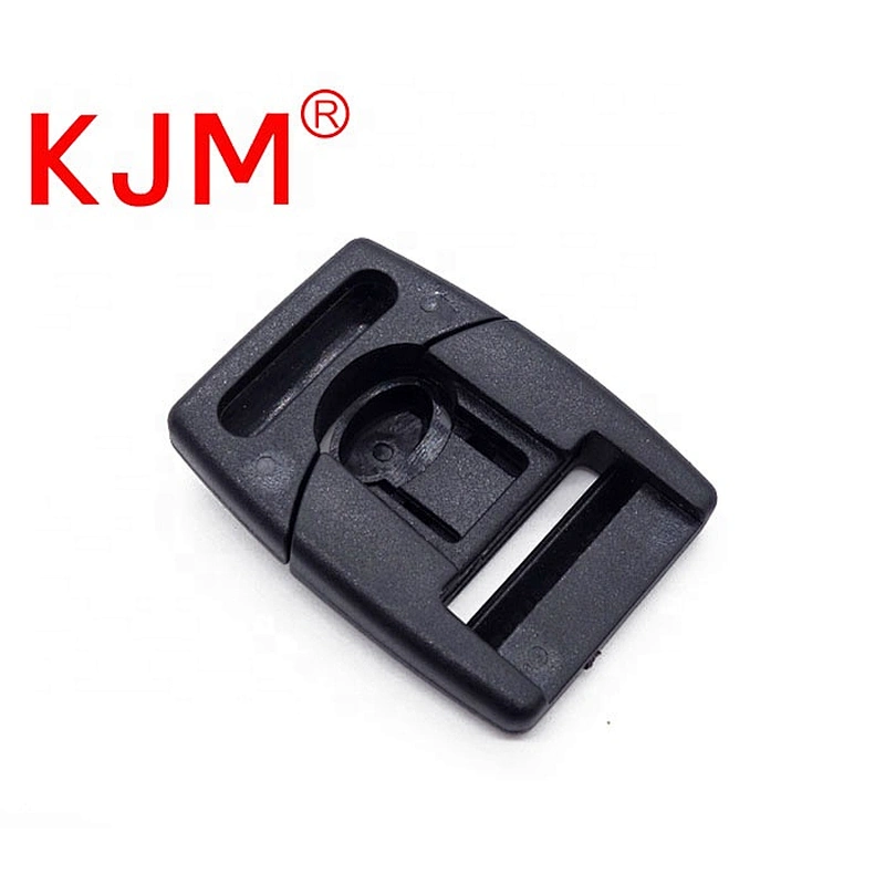 KJM front release plastic press insert buckle for waist bag luggage strap fixing
