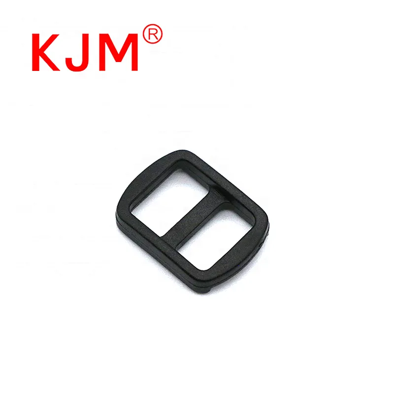 KJM Customized Service POM Plastic Adjustable Slider Helmet Strap Buckle for Hard Hat