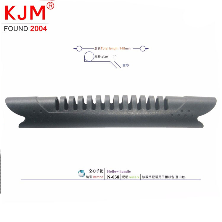Factory wholesale non-slip durable plastic handle for hiking bag camera bag plastic bag handle