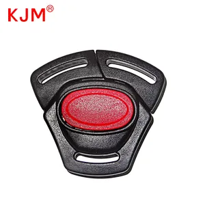 Durable POM plastic strap Belt buckle Safe Harness Strap Buckle for baby car seat