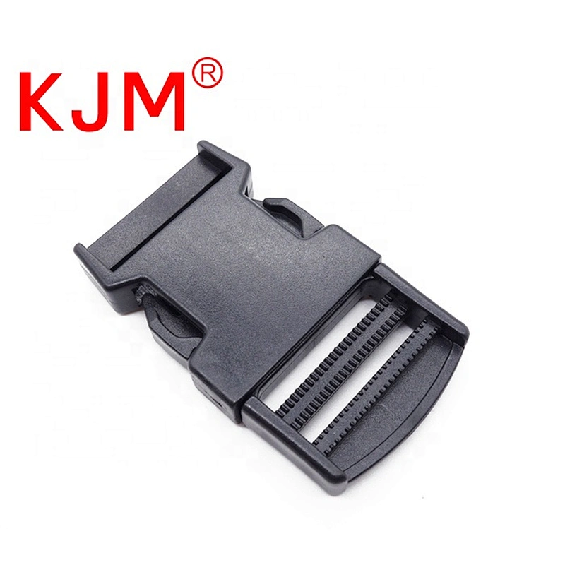 KJM Customized Logo 38mm Plastic Clasp Clip Backpack Buckle for Camera Bag Casual Computer Bag Buckle