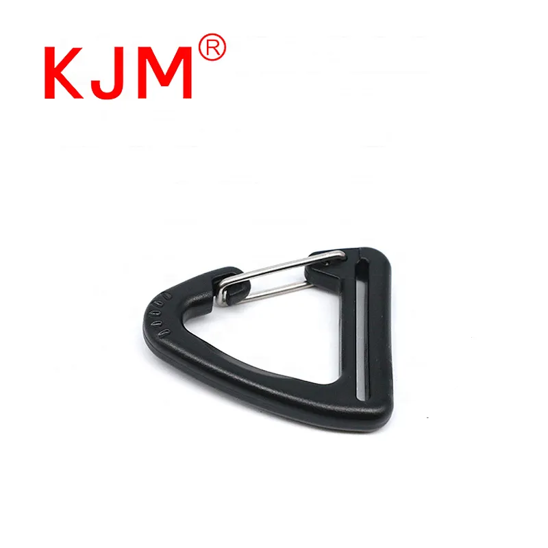 High Quality Flat Plastic Connect Strap Swivel Snap Hook Clasp for Rolling Wheeled Laptop Backpack