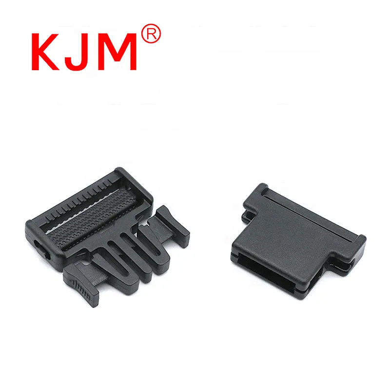 KJM 38mm Plastic Strap Belt Side Release Buckle for Backpack Camera Bag