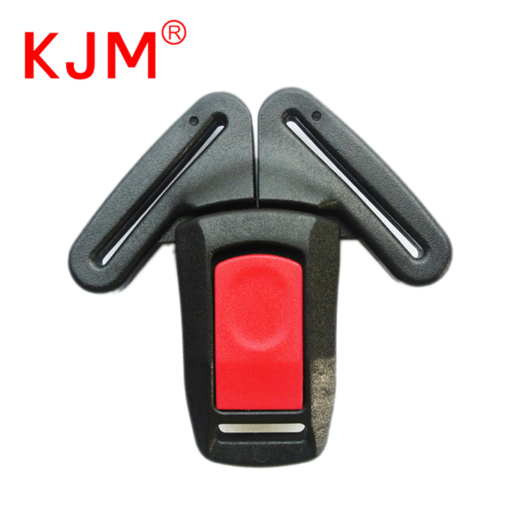 POM wholesale plastic car seat safety belt baby center release buckle