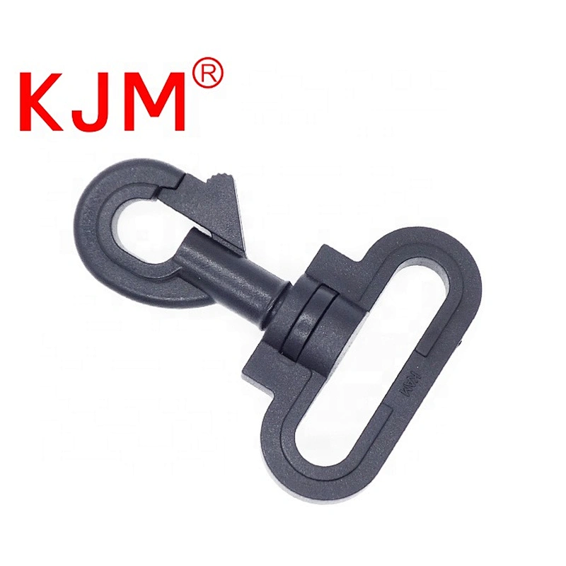 In stock plastic swivel snap hook belt clip for bag