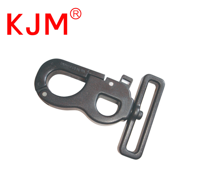 Plastic hook backpack webbing accessories swivel snap hook