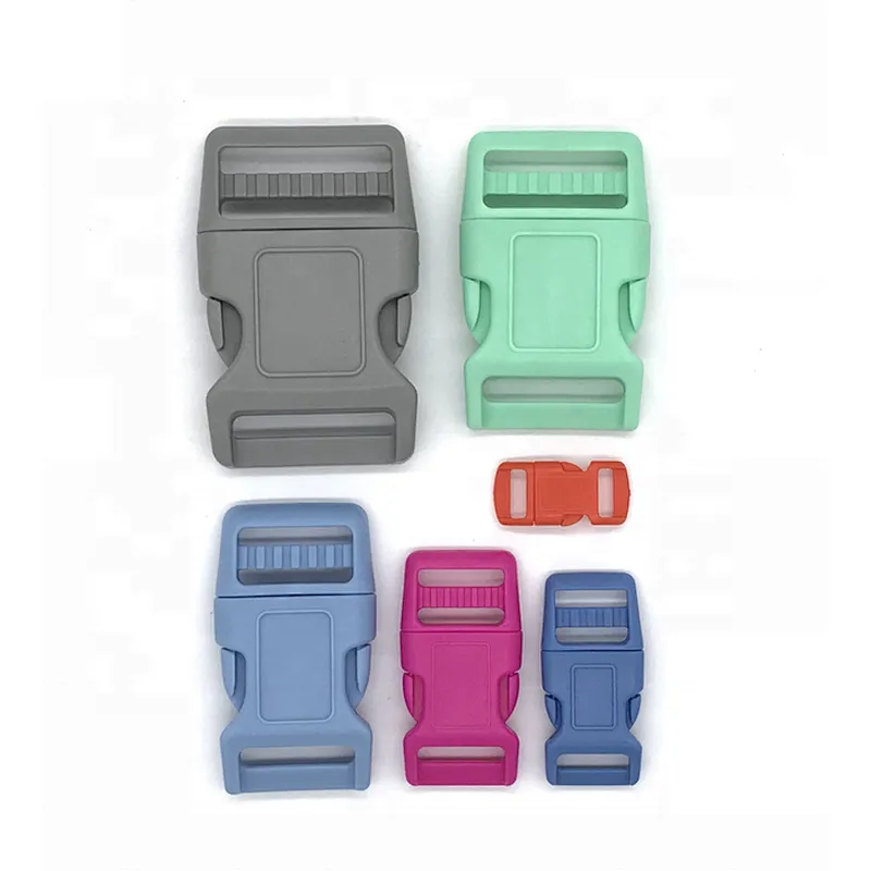 Customized Colorful Curve Buckle for Pet Collar