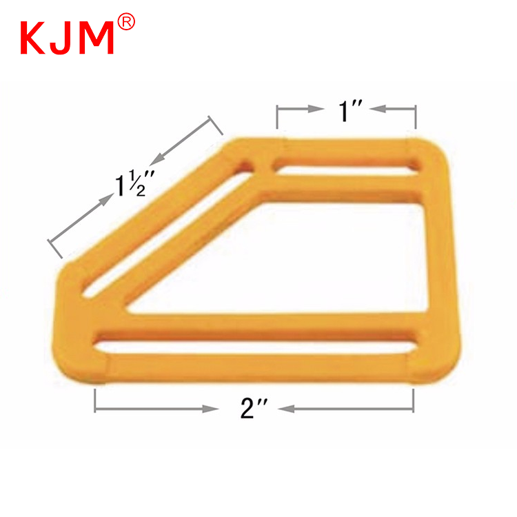 Plastic colored multi-adjustable d ring bag accessories