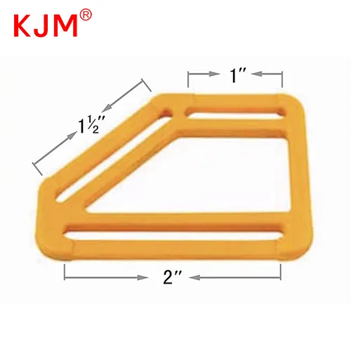 Plastic colored multi-adjustable d ring bag accessories