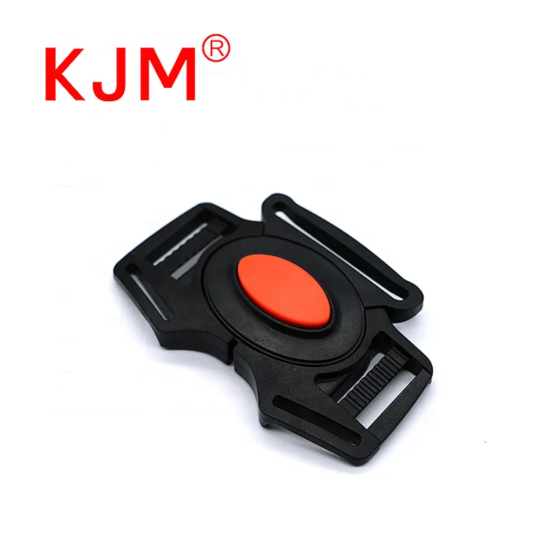 KJM 5 Way Adjustable Harness Belt Quick Release Buckle 25 mm Plastic Clip for Baby Carriage