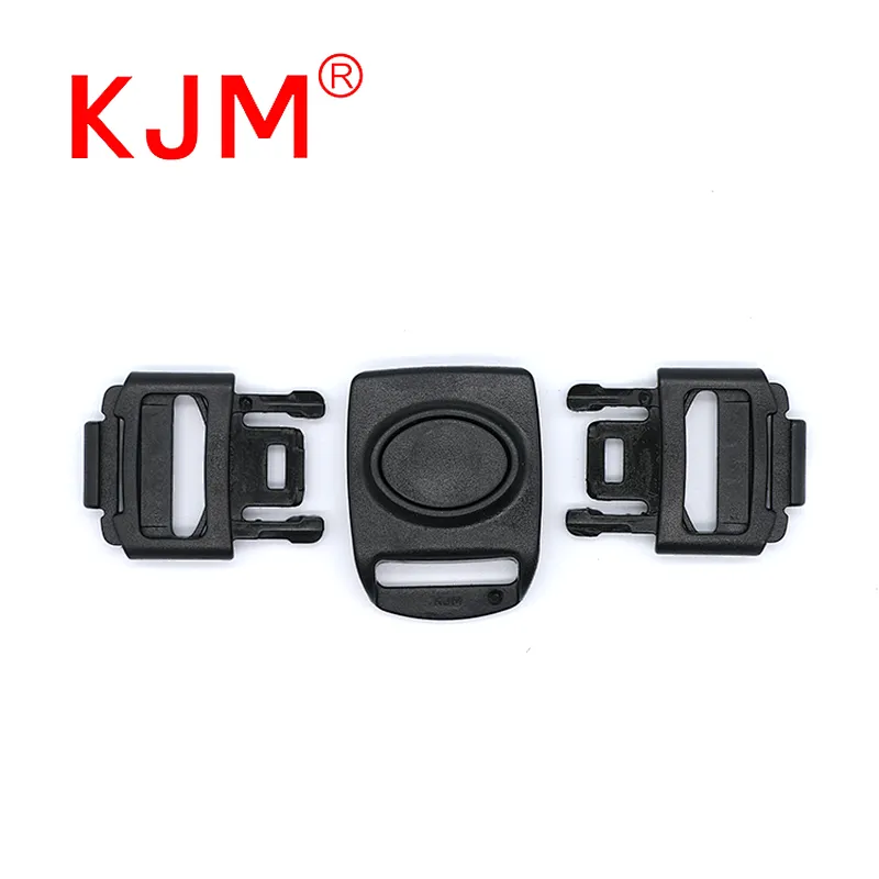Belt Lock Clip Stroller Safe Harness Strap Buckle Two Plastic Side Release Buckle