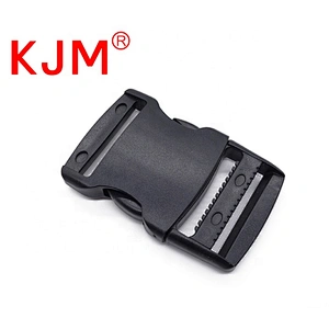 KJM Wholkesale 38mm Adjustable Strap Plastic Side Release Buckle for Camera Bag