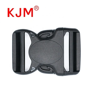 KJM Cheap Price Plastic Side Release Buckle Clasp Clip Buckle for School Bag