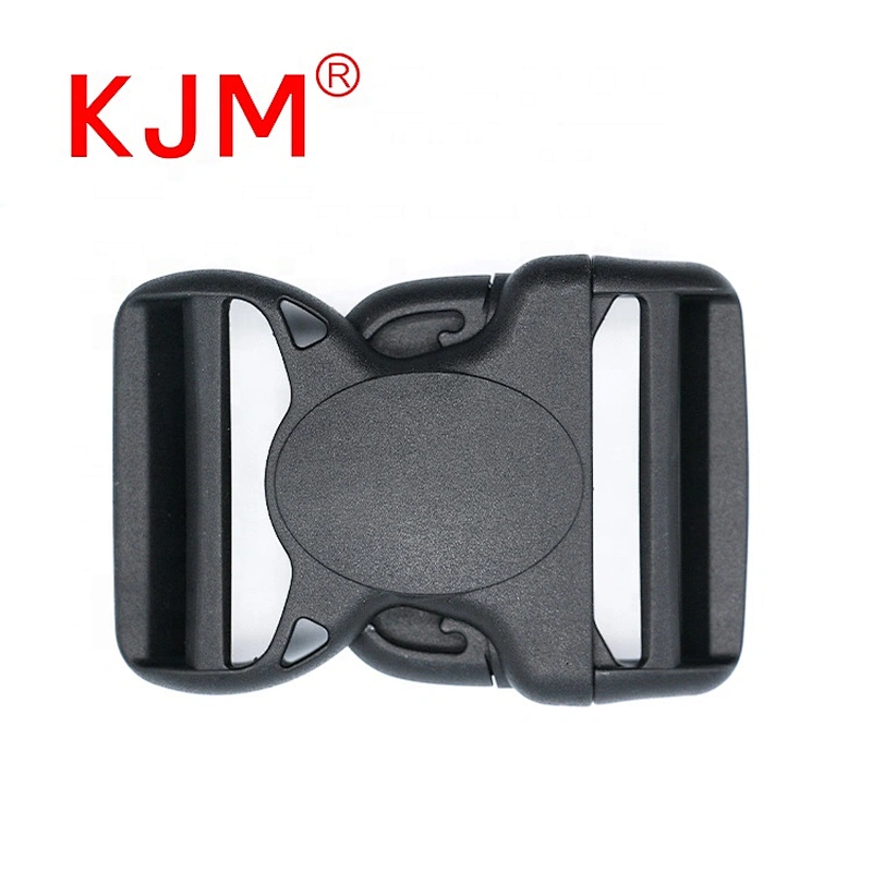 KJM Cheap Price Plastic Side Release Buckle Clasp Clip Buckle for School Bag