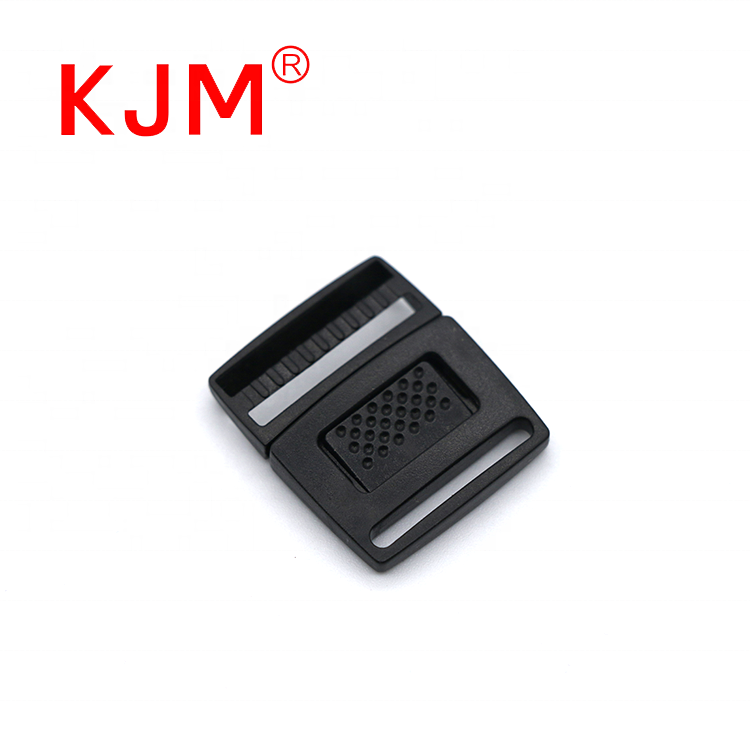 High Quality Light Black Plastic Quick Front Release Buckle for Luggage