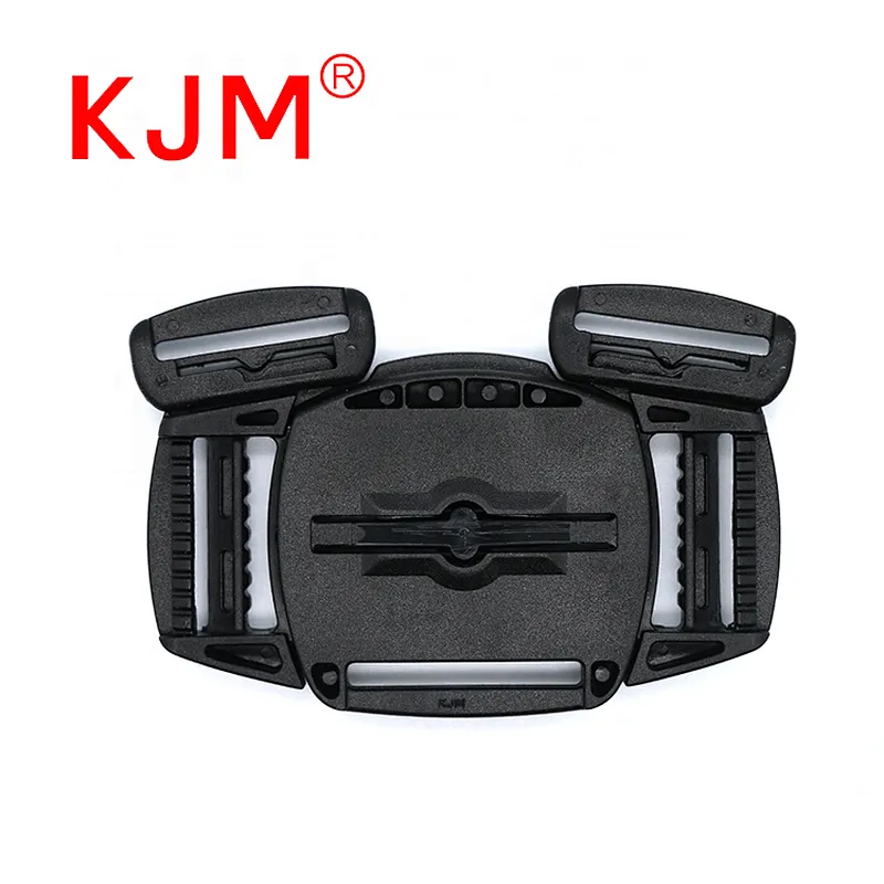 Plastic baby car belt stroller seat belt 5 way buckle