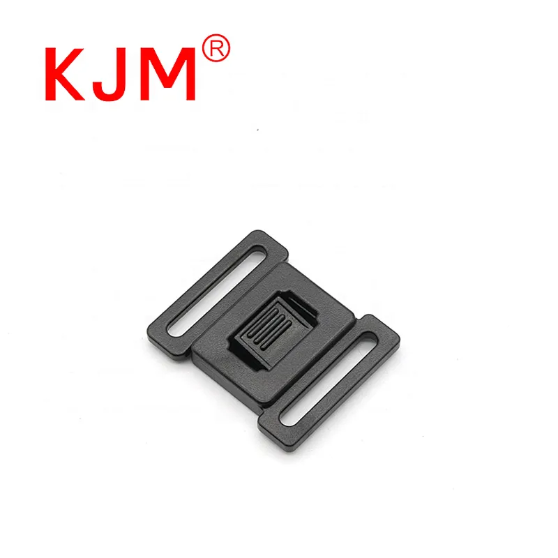 KJM Top Quality 25mm Light Plastic Quick Release Safety Buckle for Lanyard