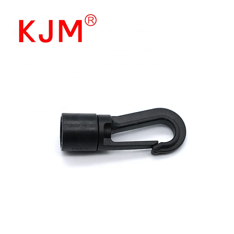 Bag accessory plastic hook snap swivel hook for tent rope
