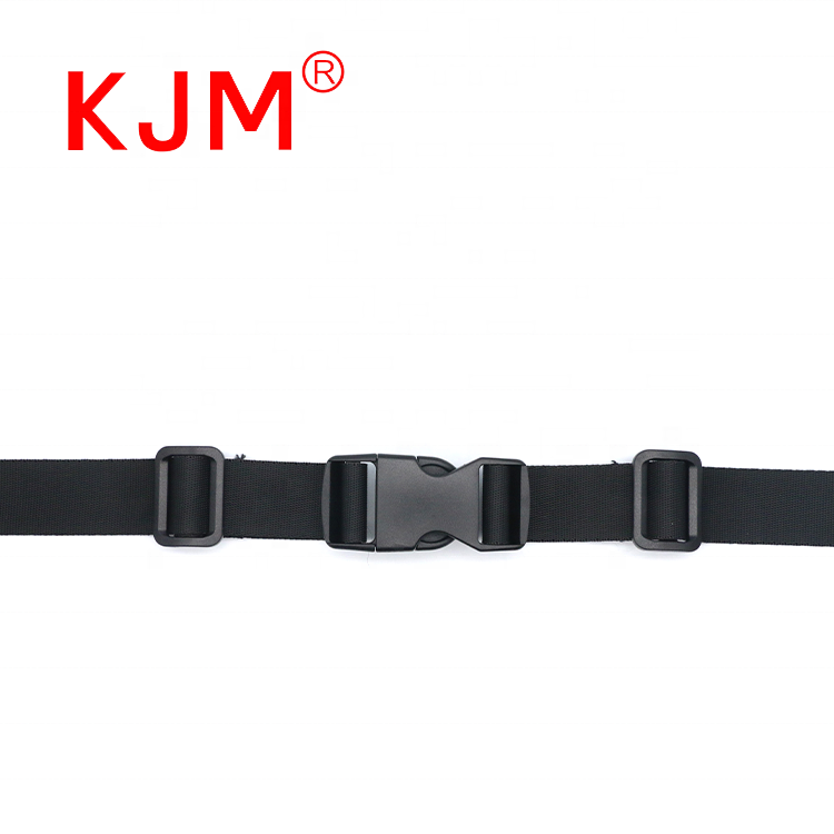 KJM Factory Customized Sternum Strap System with Double Adjustable Side Release Buckle