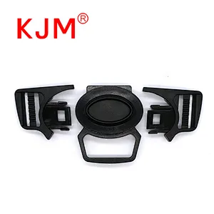 KJM 3 Way Plastic Stroller Safety Belt Breakaway Buckle for Baby Booster Kid Swing