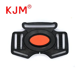 KJM 5 Way Adjustable Harness Belt Quick Release Buckle 25 mm Plastic Clip for Baby Carriage
