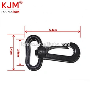 Wholesale strong clips swivel hook straps bag pet use plastic snap hook