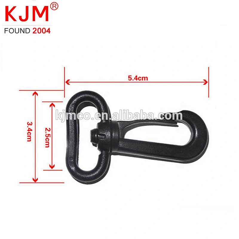 Wholesale strong clips swivel hook straps bag pet use plastic snap hook