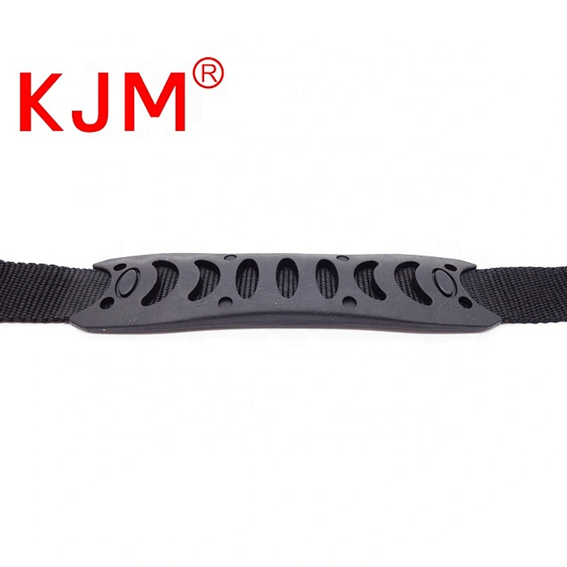 KJM Wholesale PVC Rubber Plastic Carry Handle with Flat Strap for Camera Bag Backpack
