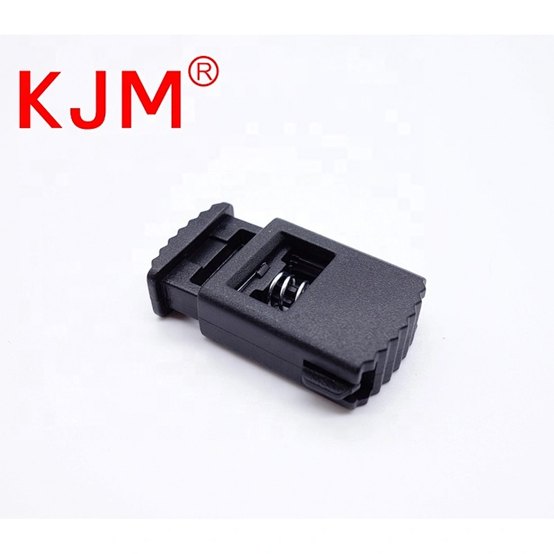 Factory Outlet Plastic Flat Spring Cord Lock Stopper for Backpack Garment